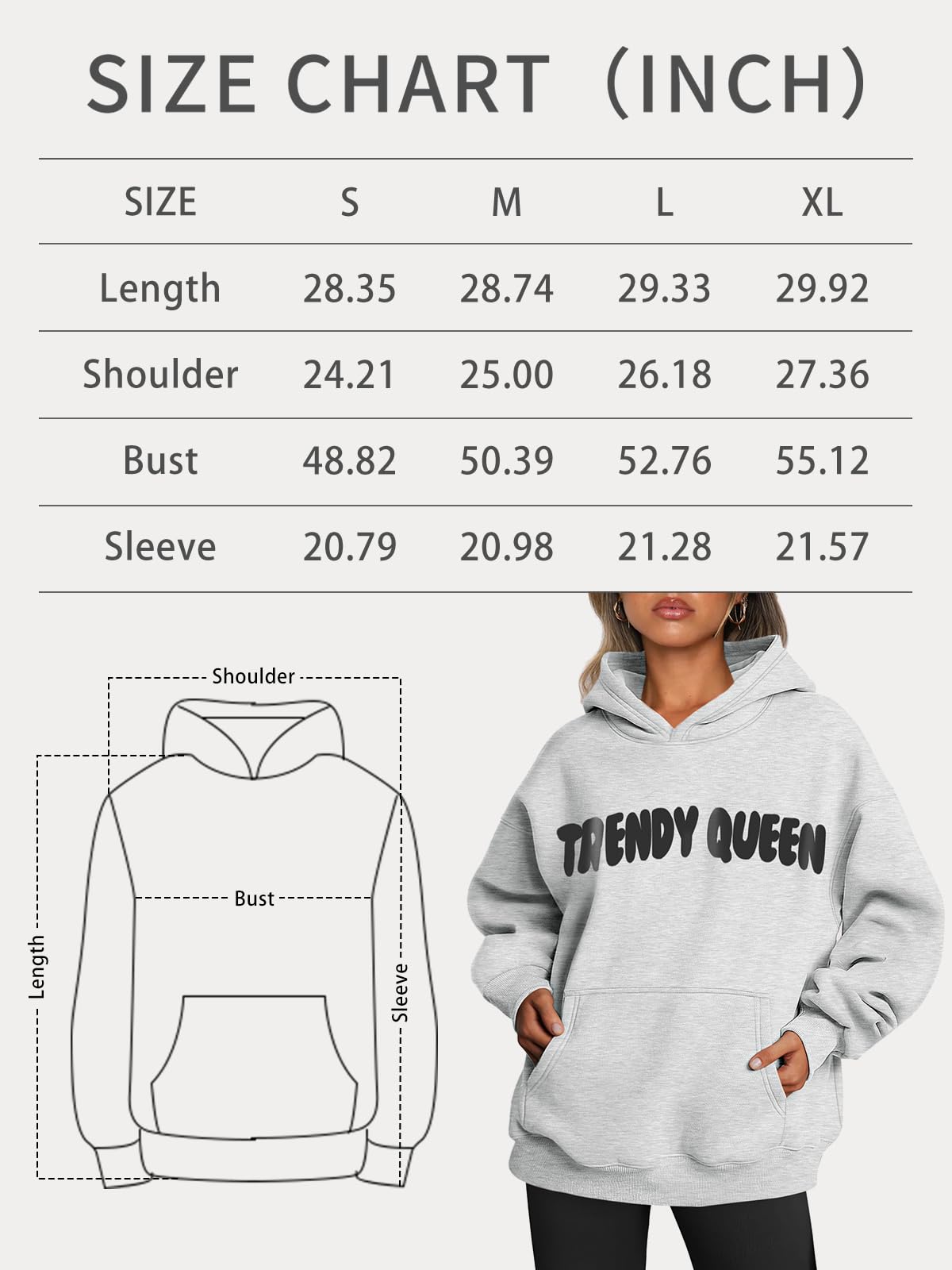 Womens Oversized Hoodies Fleece