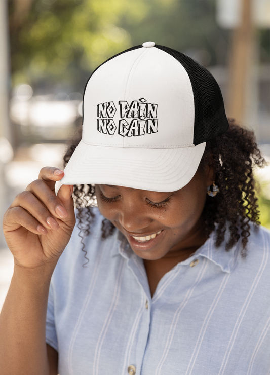 No Pain No Gain Trucker Cap